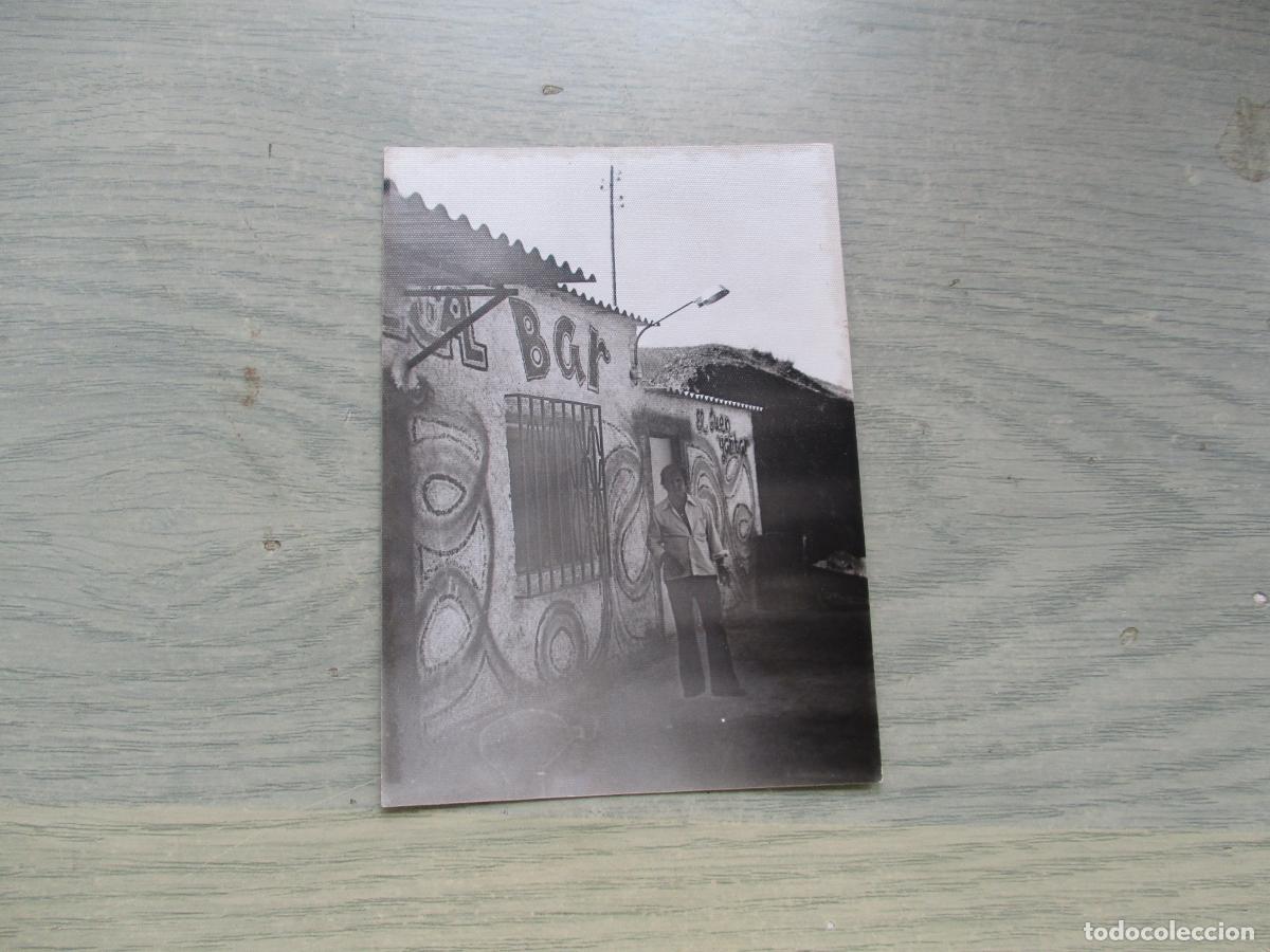 Fotograf&iacute;a antigua: ANTIGUA FOTO DE: PAISAJE CON FACHADA DE BAR-SIN M&Aacute;S DATOS
