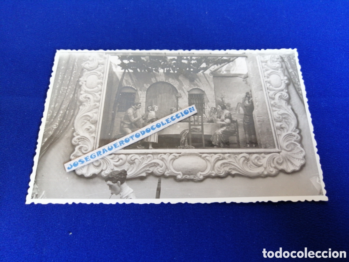 Fotografia antica: FALLA BORULL TURIA ARTISTA A. GIMENO A&Ntilde;O 1953 3 PREMIO FOTOGRAF&Iacute;A ANTIGUA CON SELLO FOTOGR&Aacute;FICO