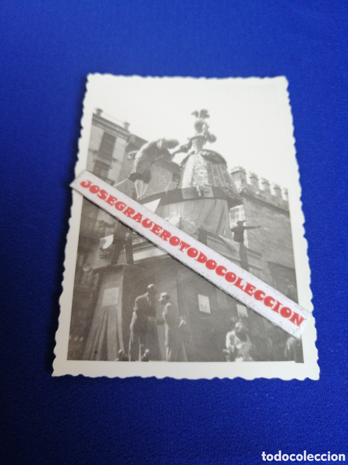 Fotografia antica: FALLA PLAZA DOCTOR COLLADO A&Ntilde;O 1952 ARTISTA HERMANOS FONTELLES 1.PREMIO FOTOGRAF&Iacute;A ANTIGUA