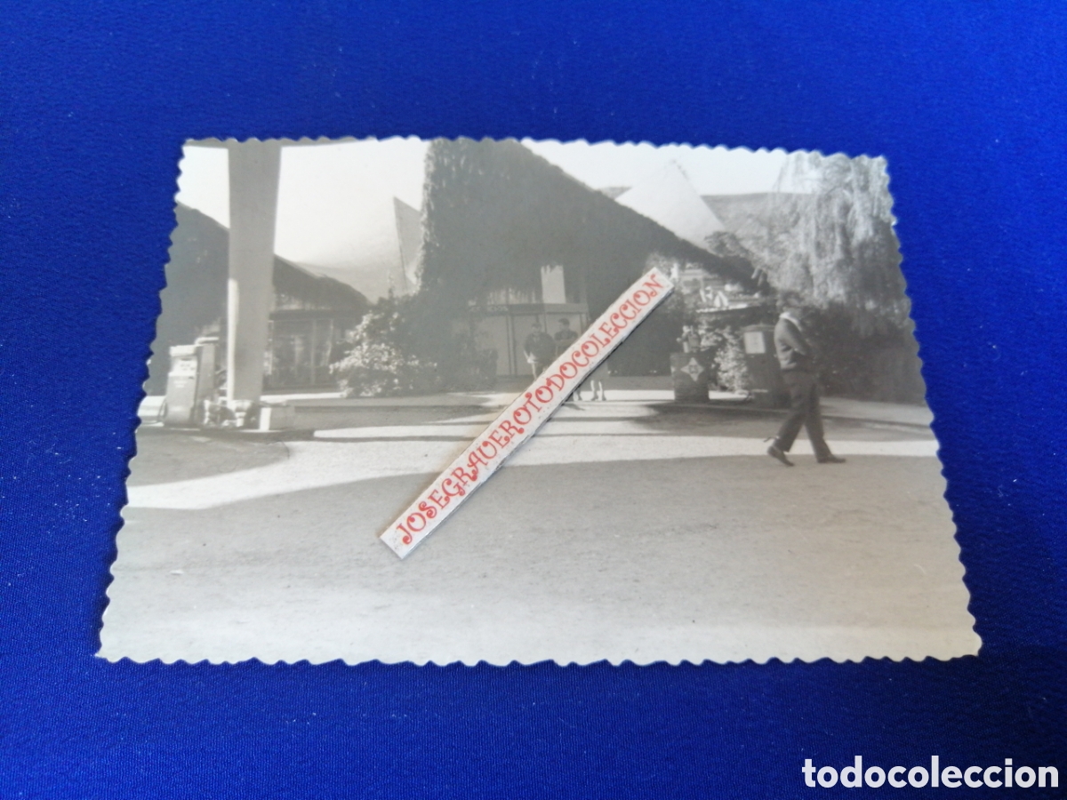 Alte Fotografie: ESTACI&Oacute;N DE SERVICIO - GASOLINERA FOTOGRAF&Iacute;A ANTIGUA