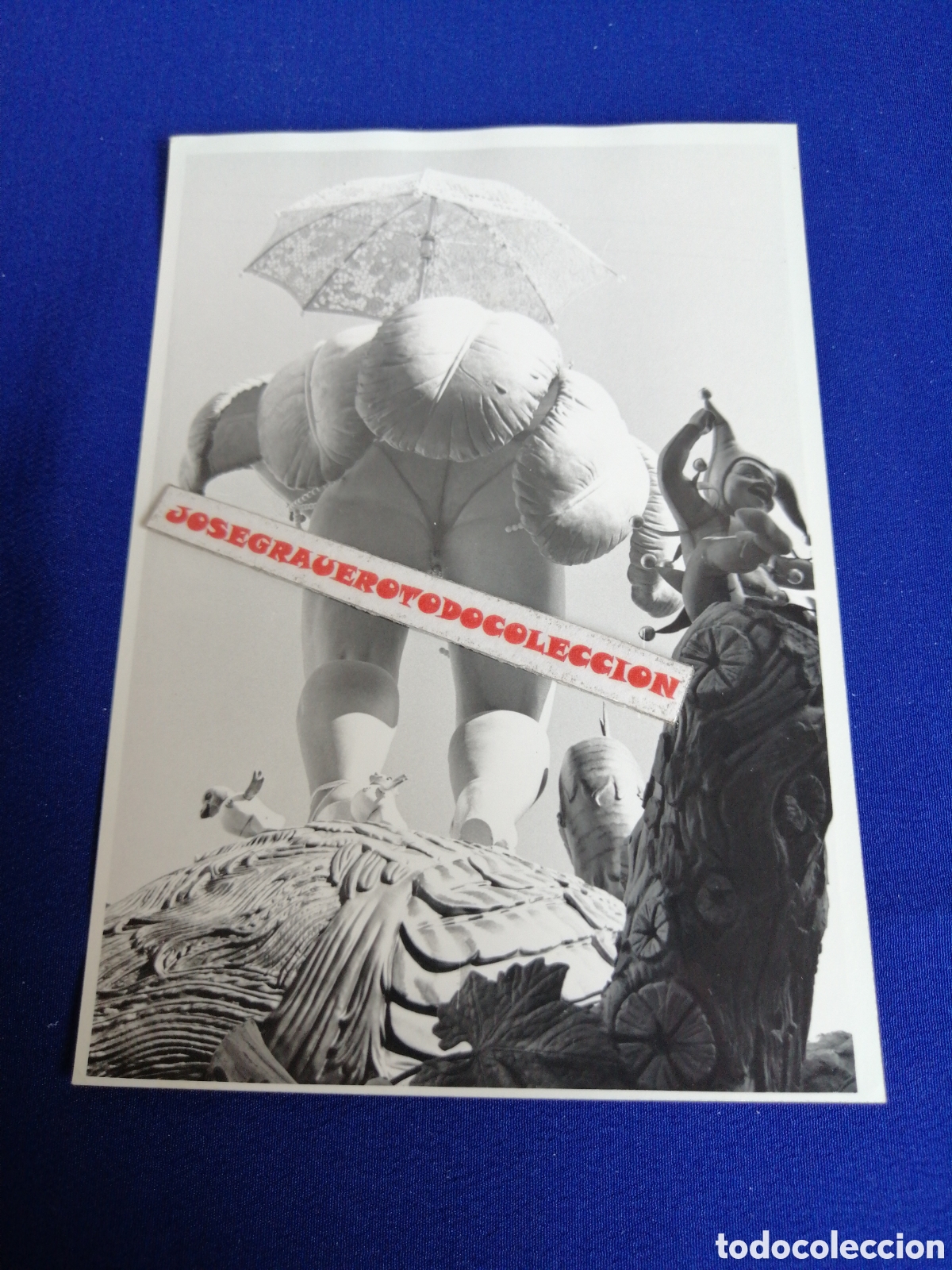 Fotografia antica: FALLA PLAZA DEL PILAR 1983 VICENTE AGULLEIRO FOTOGRAF&Iacute;A ANTIGUA