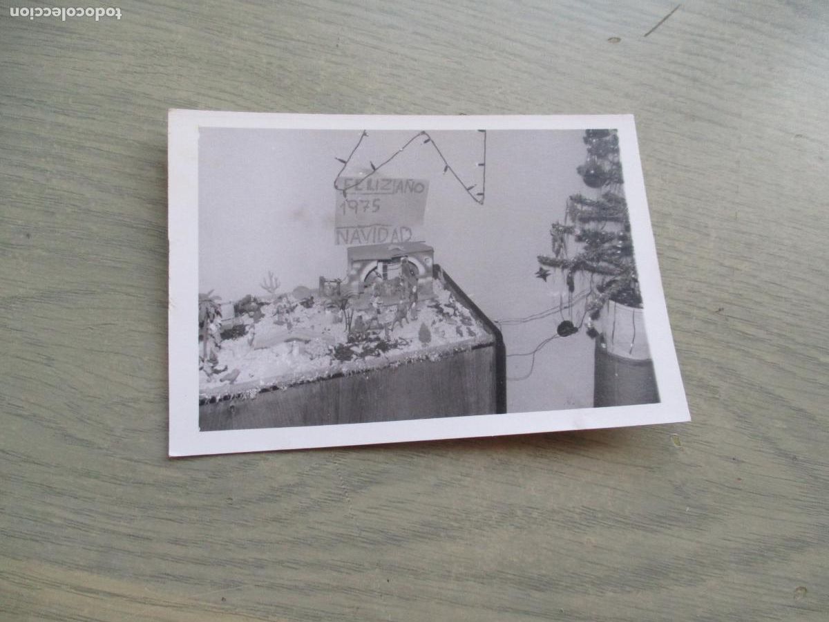 Fotograf&iacute;a antigua: ANTIGUA FOTO DE: NAVIDAD DE 1975- SIN M&Aacute;S DATOS