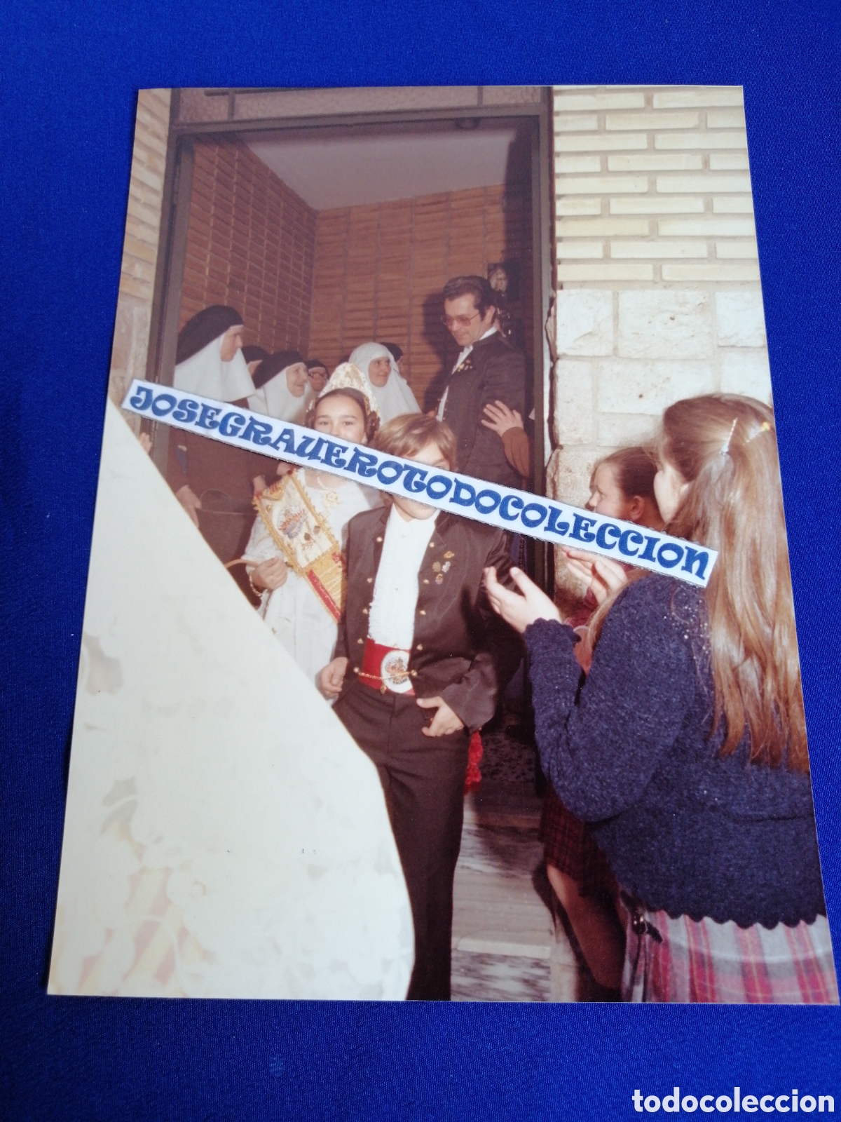 Fotografia antica: FALLA COLONIA ALDAYA 1983 MONJAS FALLAS