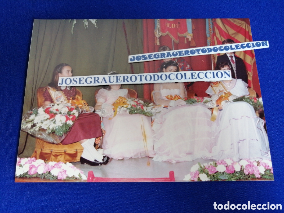Fotografia antica: FALLA COLONIA ALDAYA 1983 FALLAS