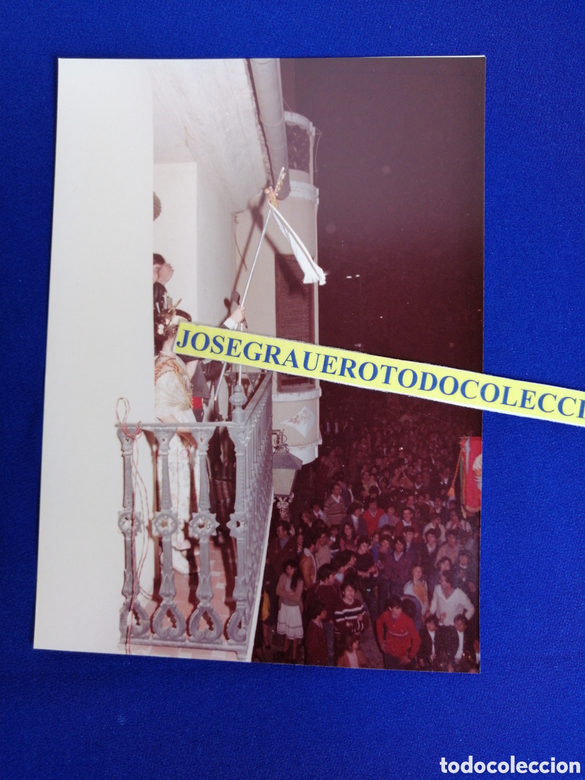 Alte Fotografie: FALLA COLONIA ALDAYA 1983 ENTREGA DE PREMIOS FALLAS