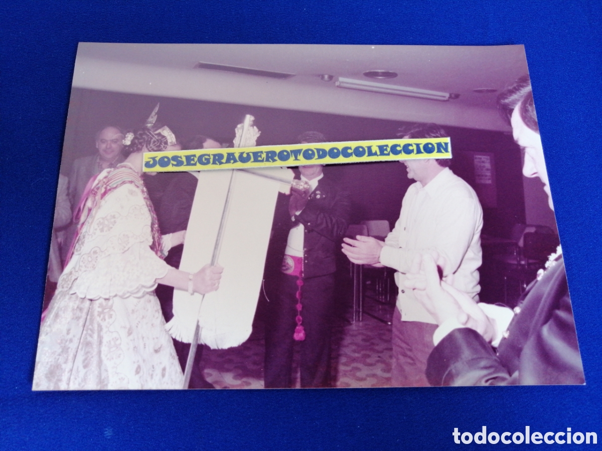 Alte Fotografie: FALLA COLONIA ALDAYA ENTREGA DE PREMIOS 1984 FALLAS