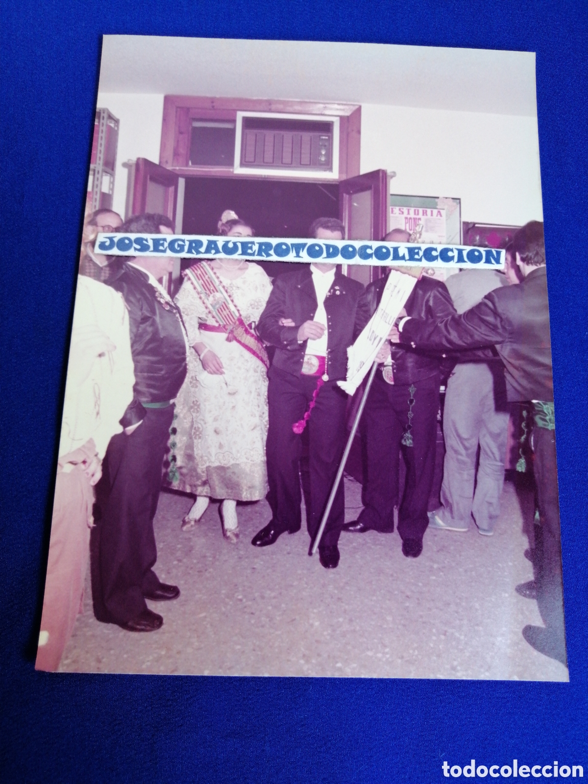 Fotografia antica: FALLA COLONIA (ALDAYA) 1984 ENTREGA DE PREMIOS FALLAS