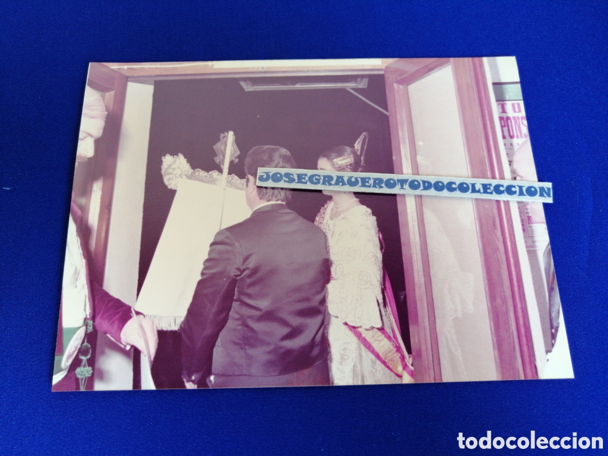 Alte Fotografie: FALLA COLONIA (ALDAYA) 1984 ENTREGA DE PREMIOS FALLAS