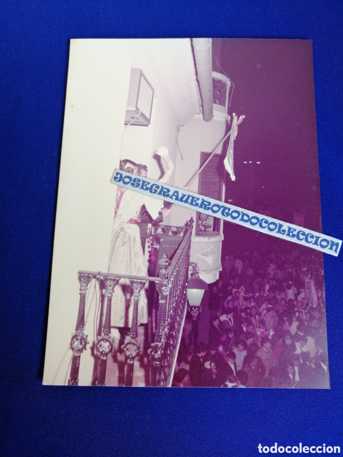 Alte Fotografie: FALLA COLONIA (ALDAYA) 1984 FALLAS