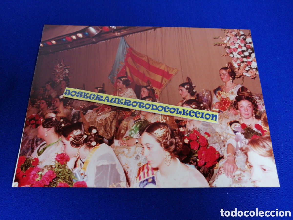 Alte Fotografie: FALLA COLONIA (ALDAYA) 1984 - 10 ANIVERSARIO FALLAS