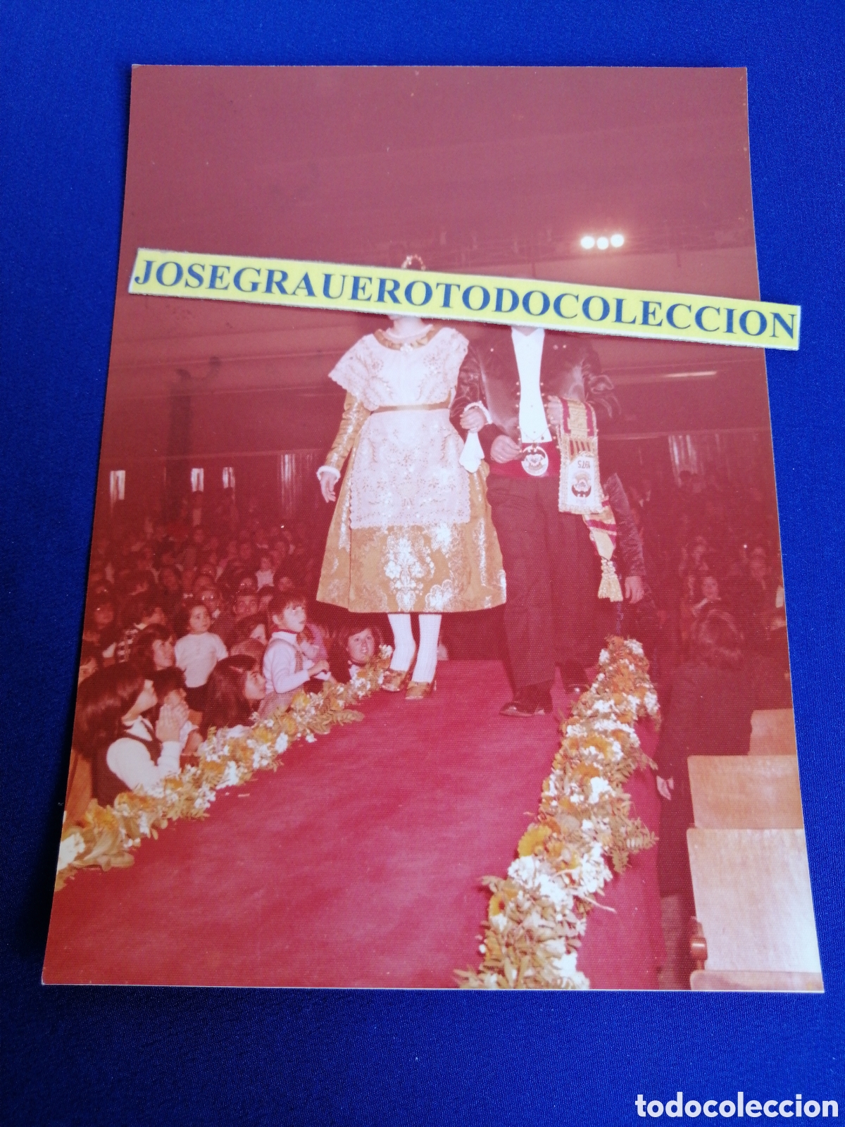 Fotograf&iacute;a antigua: FALLA PLAZA DEL CAUDILLO (ALDAYA) A&Ntilde;O 1975 PRESENTACI&Oacute;N FOTOGRAF&Iacute;A ANTIGUA