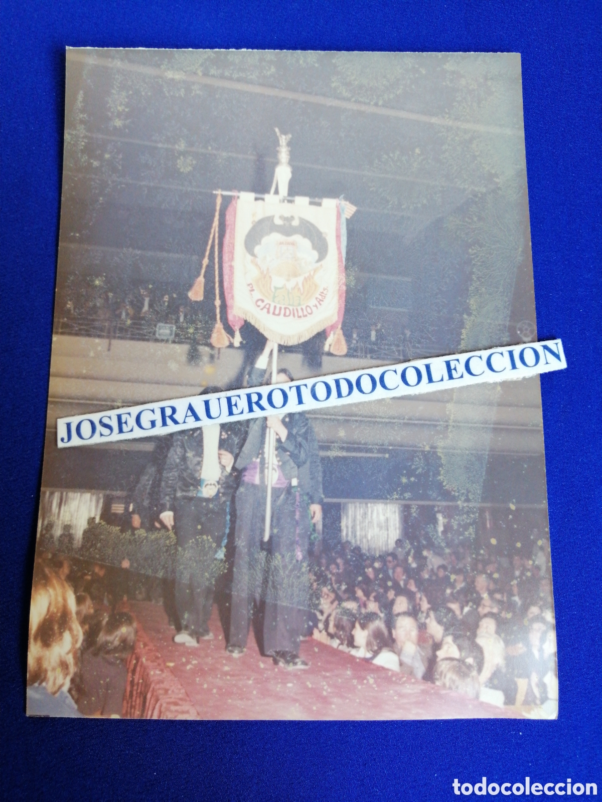 Fotograf&iacute;a antigua: FALLA PLAZA DEL CAUDILLO (ALDAYA) A&Ntilde;O 1977 PRESENTACI&Oacute;N FOTOGRAF&Iacute;A ANTIGUA