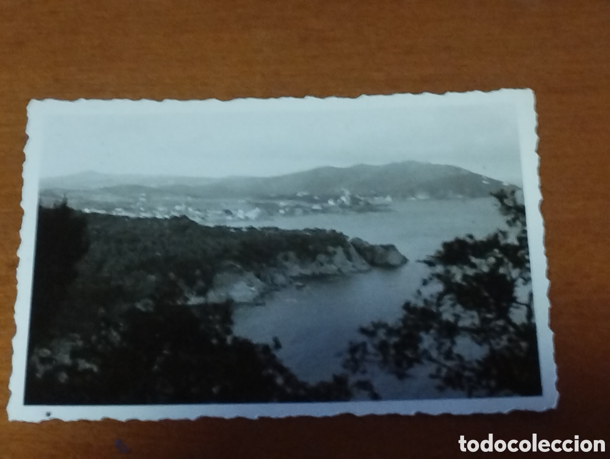 Fotografia antiga: Vista de la Costa de Calella a&ntilde;os 50