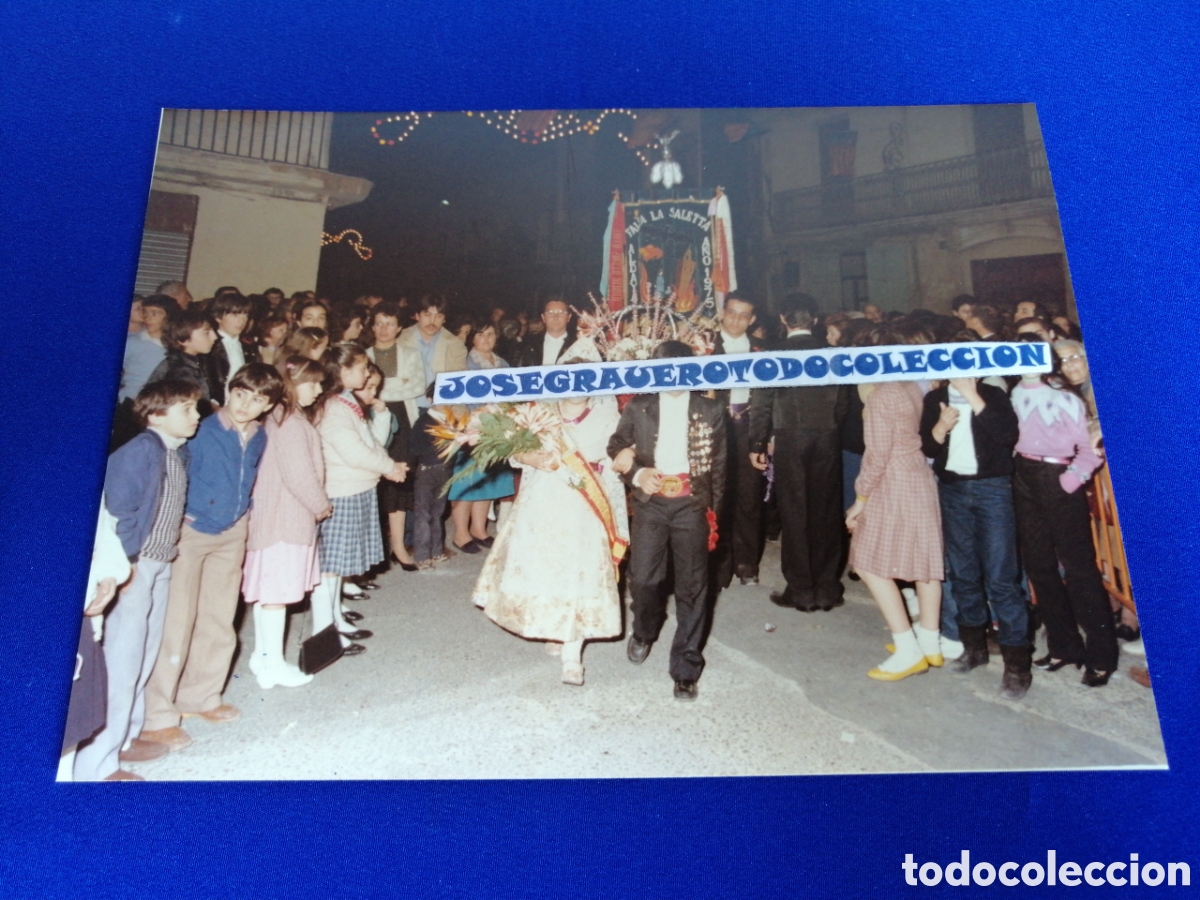 Fotograf&iacute;a antigua: FALLA LA SALETA (ALDAYA) 1983 F. M. I. FOTOGRAF&Iacute;A ANTIGUA