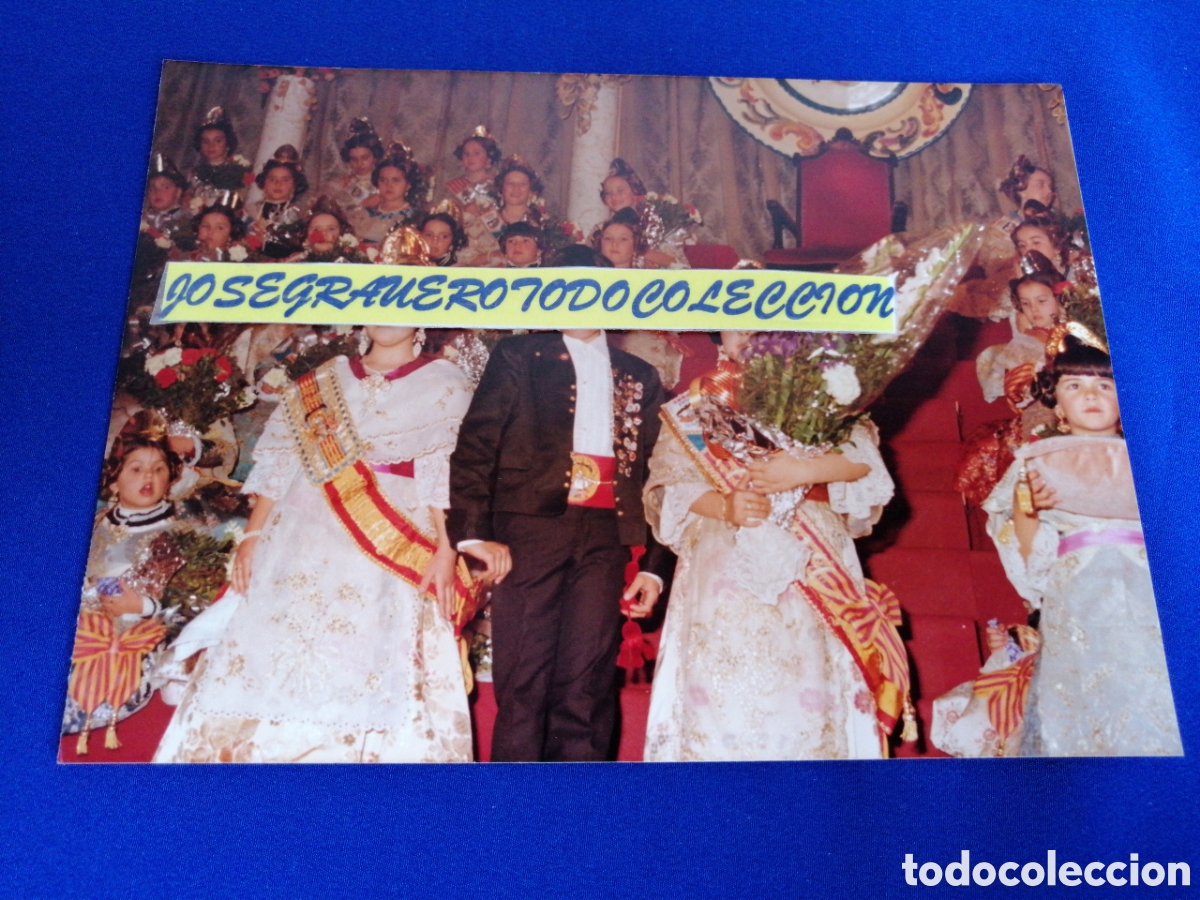 Fotografia antica: FALLA LA SALETA (ALDAYA) 1983 F. M. I Y F. M. I DEL 1982 FOTOGRAF&Iacute;A ANTIGUA