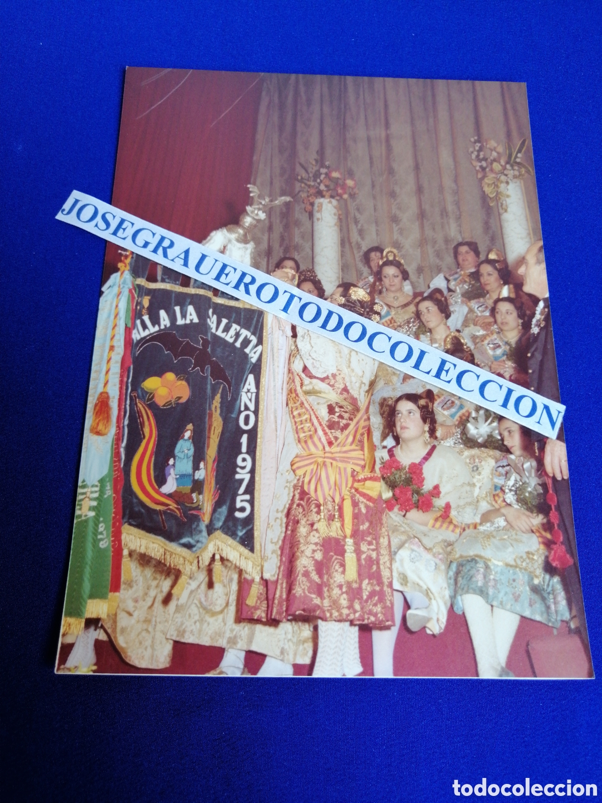 Alte Fotografie: FALLA LA SALETA (ALDAYA) 1983 PRESETANCION FOTOGRAF&Iacute;A ANTIGUA
