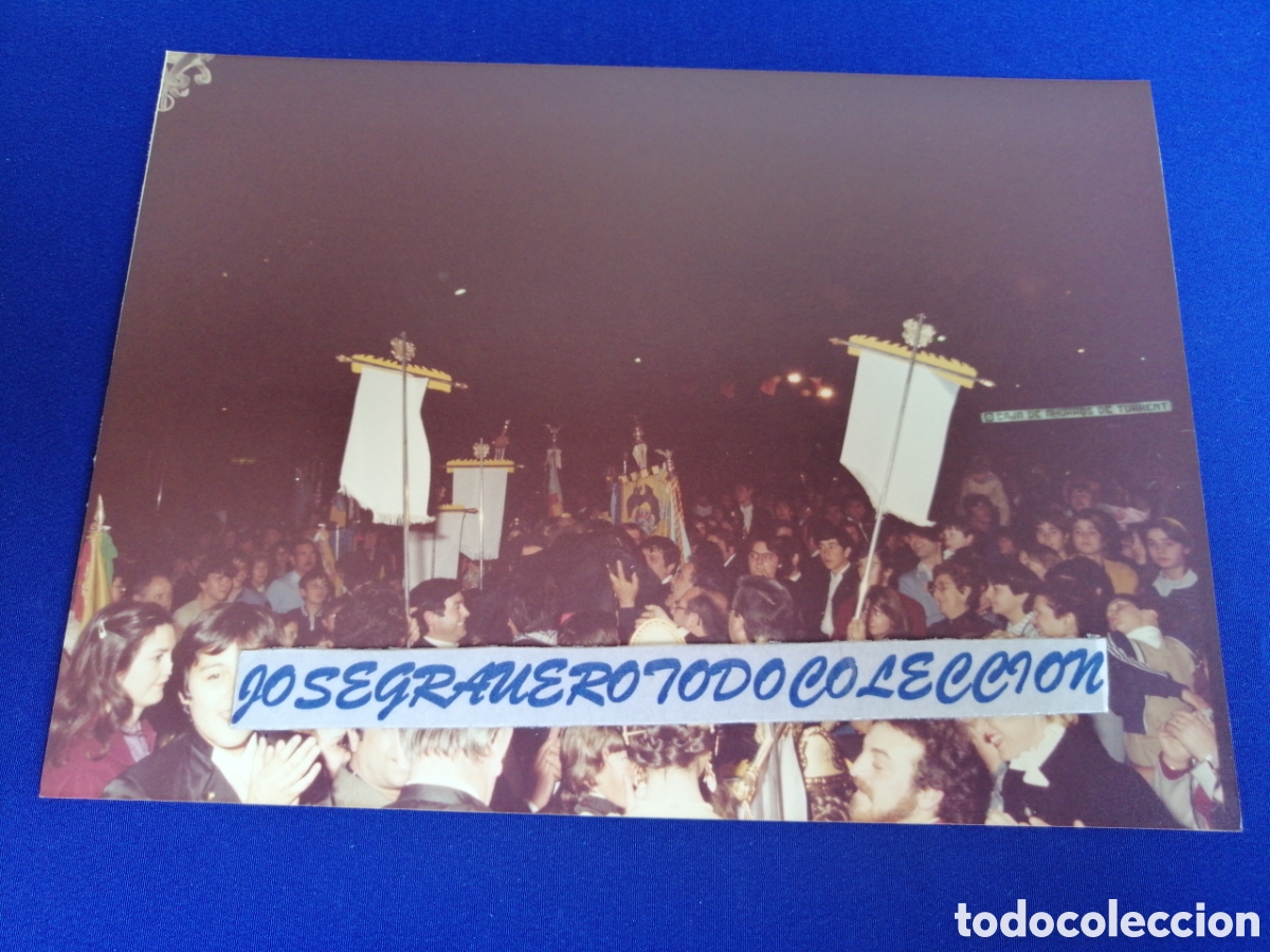 Fotografia antica: FALLA LA SALETA (ALDAYA) 1983 ENTREGA DE PREMIOS ESTANDARTES FOTOGRAF&Iacute;A ANTIGUA