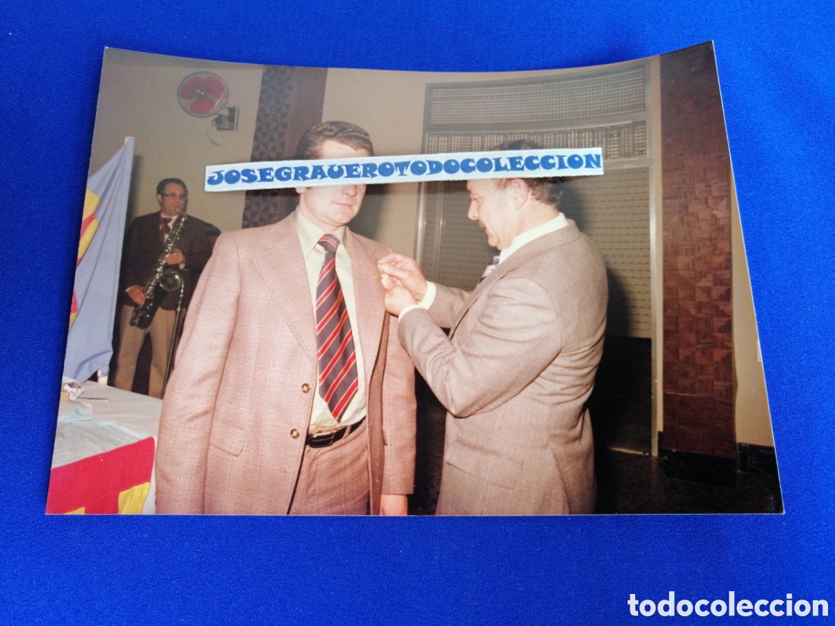 Fotograf&iacute;a antigua: FALLA SAN VICENTE (ALDAYA) A&Ntilde;O 1978 JUNTA LOCAL ALDAYA FOTOGRAF&Iacute;A