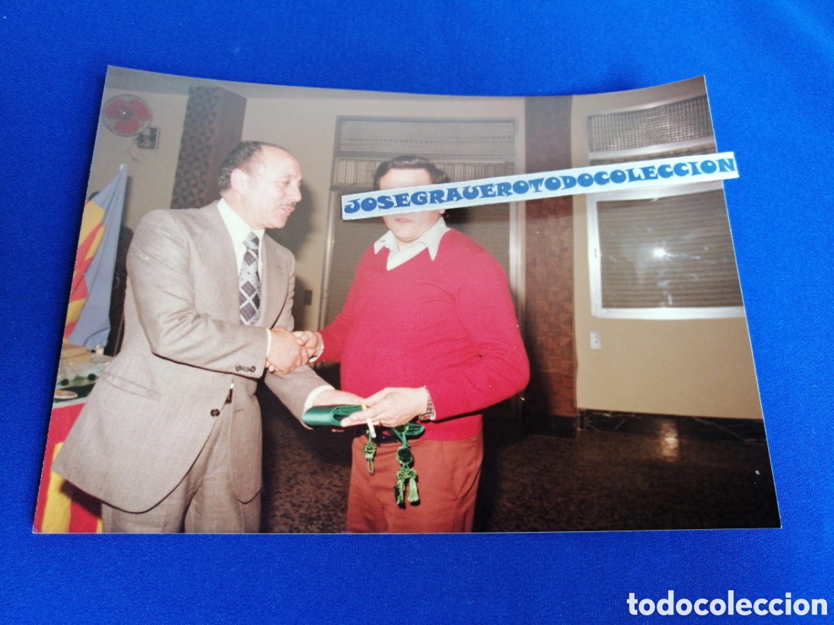 Alte Fotografie: FALLA SAN VICENTE (ALDAYA) A&Ntilde;O 1978 JUNTA LOCAL ALDAYA FOTOGRAF&Iacute;A