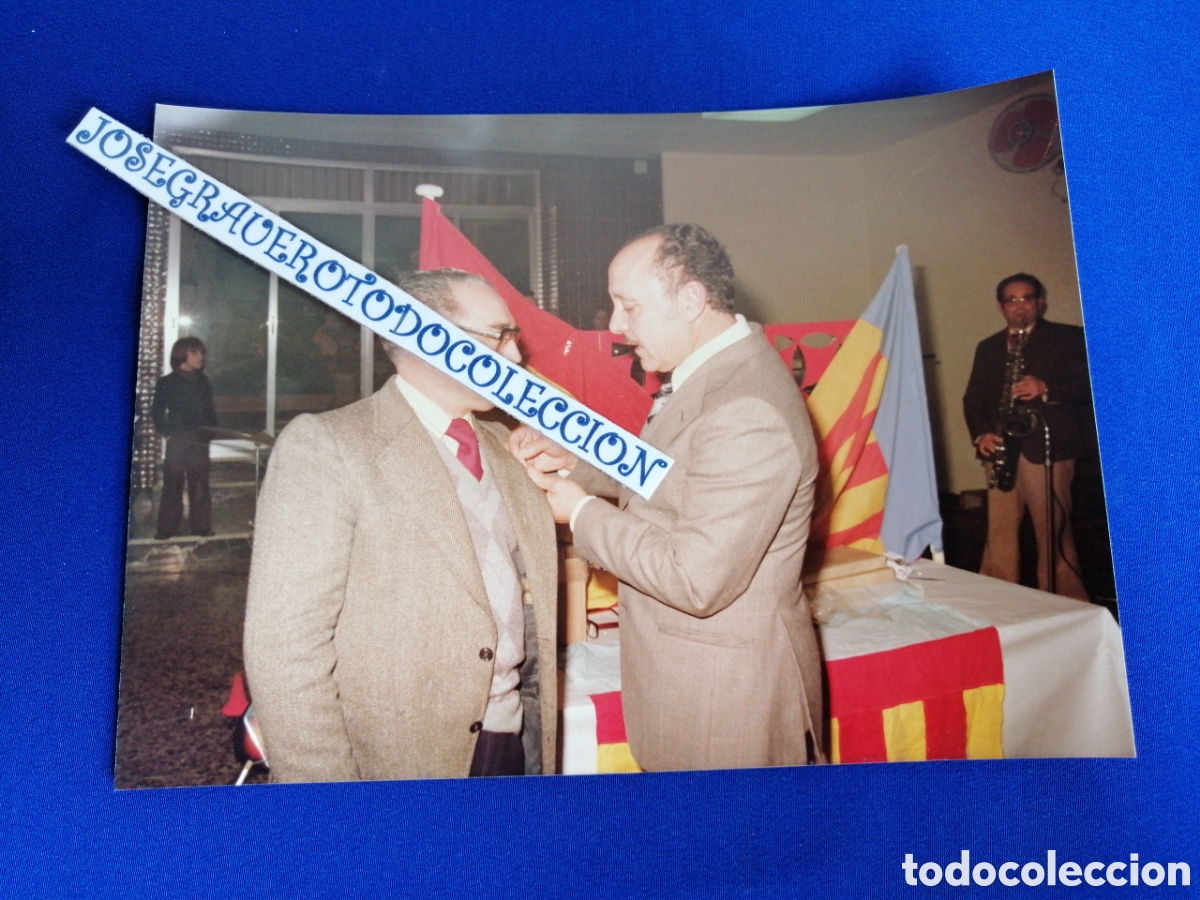 Fotografia antica: FALLA SAN VICENTE (ALDAYA) A&Ntilde;O 1978 JUNTA LOCAL ALDAYA FOTOGRAF&Iacute;A