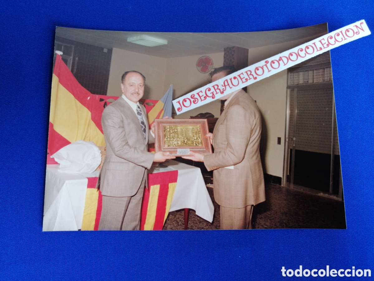 Alte Fotografie: FALLA SAN VICENTE (ALDAYA) A&Ntilde;O 1978 JUNTA LOCAL ALDAYA FOTOGRAF&Iacute;A