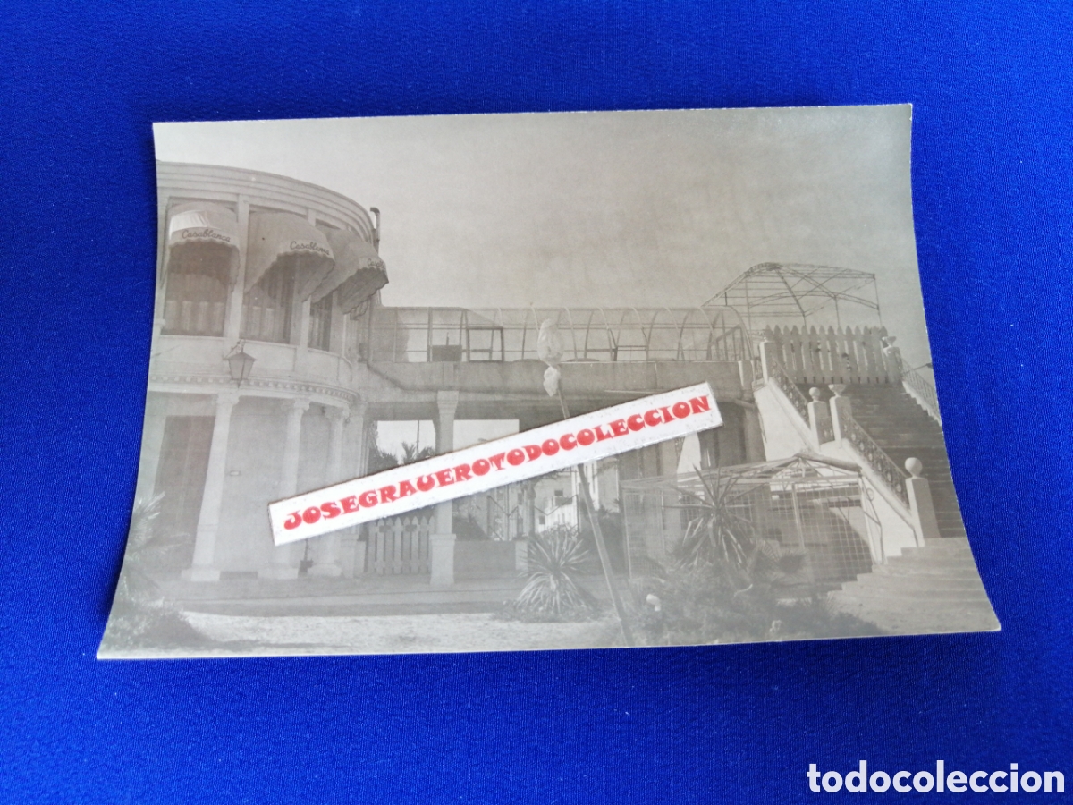 Antique Photography: VALENCIA(CABA&Ntilde;AL - MALVARROSA PLAYA) - DISCOTECA CASABLANCA - TERMAS VICTORIA FOTOGRAF&Iacute;A ANTIGUA