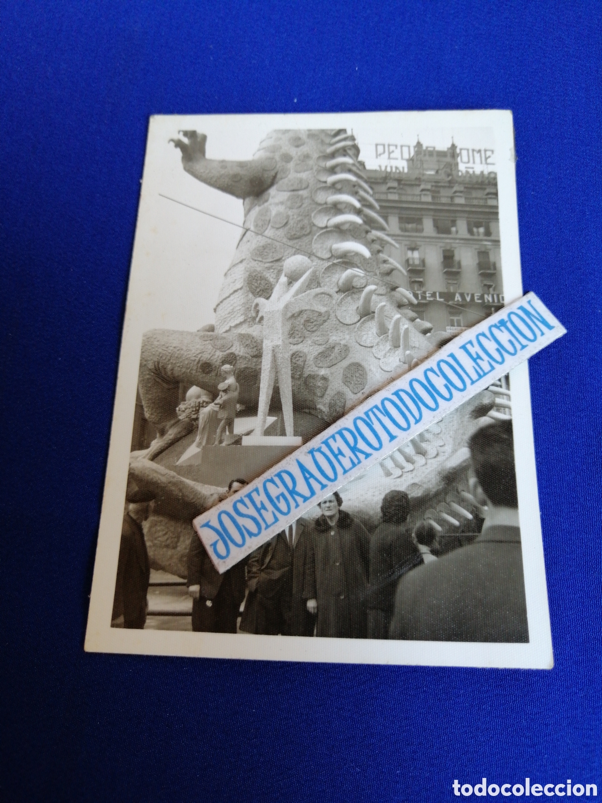 Fotografia antiga: FALLA PLAZA DEL CAUDILLO A&Ntilde;O 1965 ARTISTA: VICENTE LUNA FOTOGRAF&Iacute;A ANTIGUA