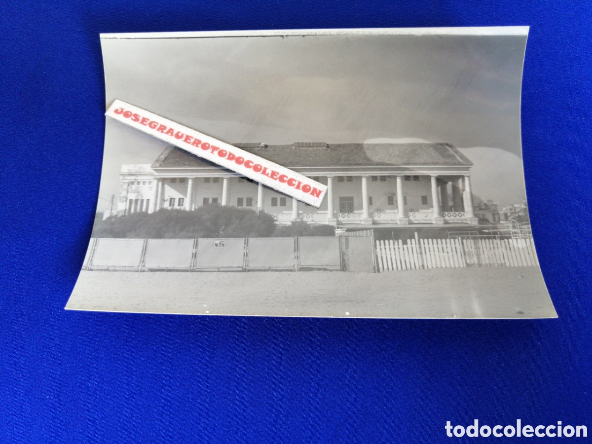 Fotografia antiga: VALENCIA- HOTEL LAS ARENAS - PLAYA MALVARROSA FOTOGRAF&Iacute;A ANTIGUA