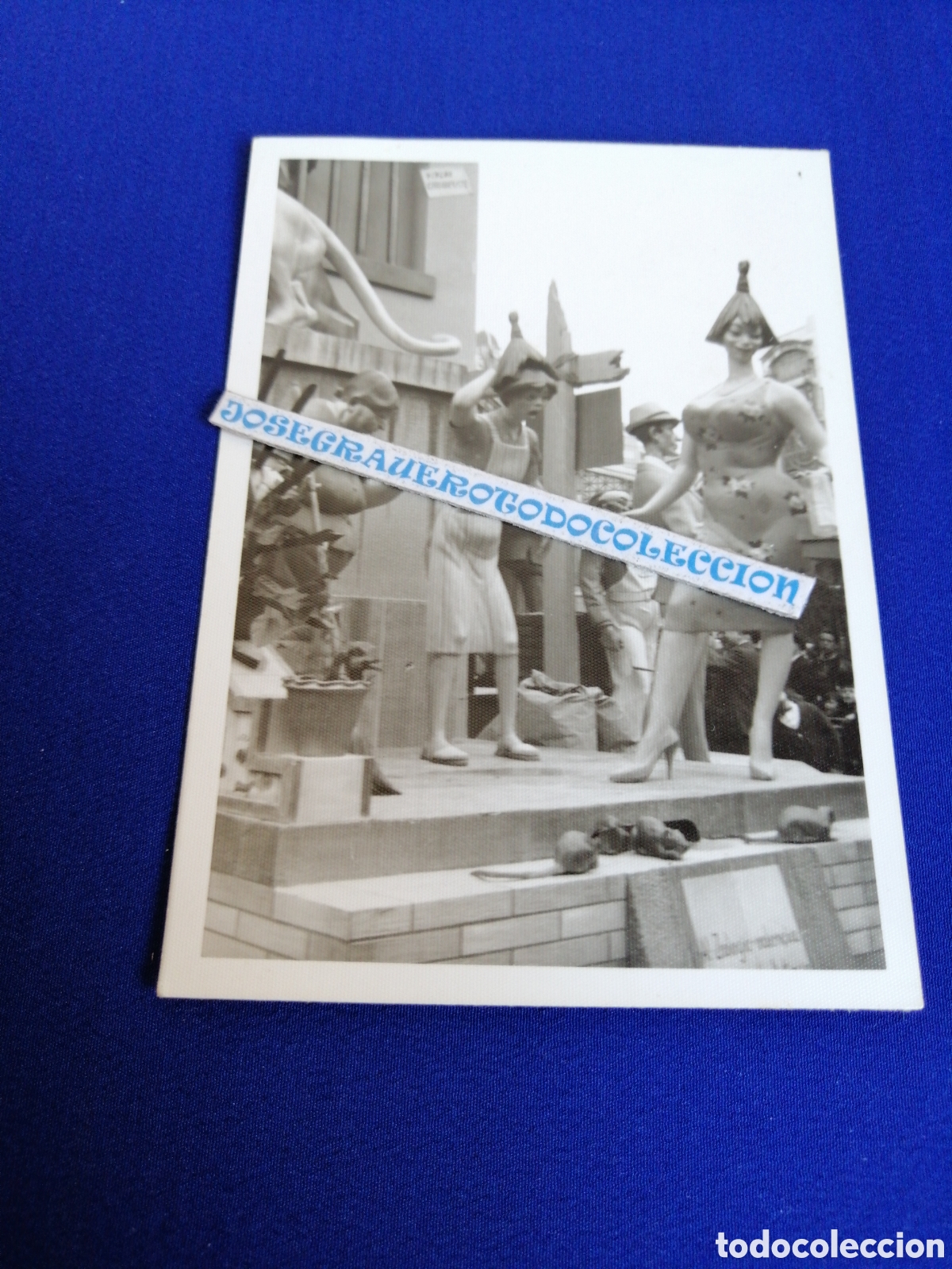 Fotograf&iacute;a antigua: FALLA PLAZA DE LA MERCED A&Ntilde;O 1965 FOTOGRAF&Iacute;A ANTIGUA