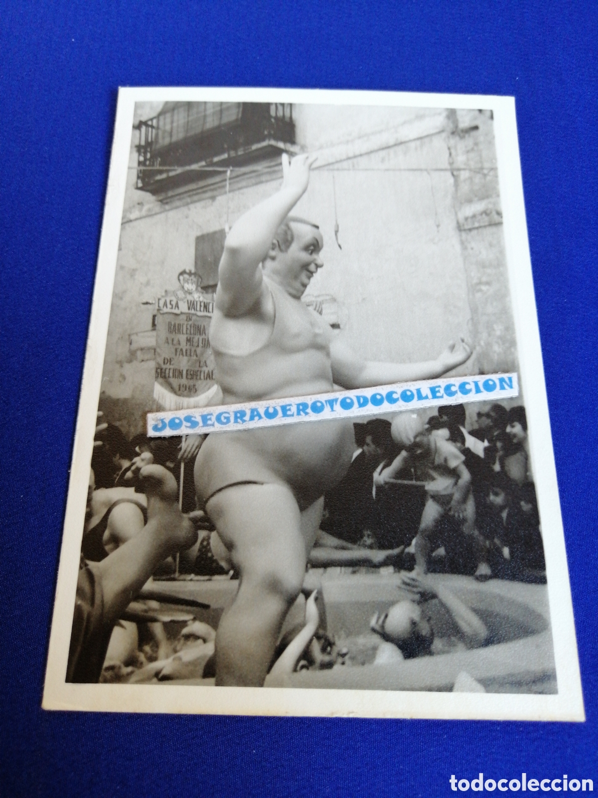 Antique Photography: FALLA NA JORDANA A&Ntilde;O 1965 PREMIO CASA VALENCIA DE BARCELONA MEJOR FALLA ESPECIAL FOTOGRAF&Iacute;A ANTIGUA