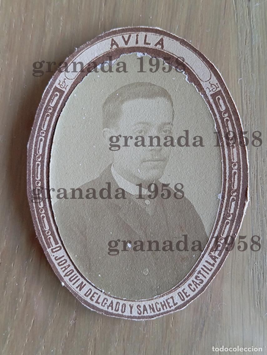 Fotografia antiga: RETRATO JOAQU&Iacute;N DELGADO Y S&Aacute;NCHEZ DE CASTILLA &Aacute;VILA ORLA DERECHO 1883 1884 UNIVERSIDAD CENTRAL