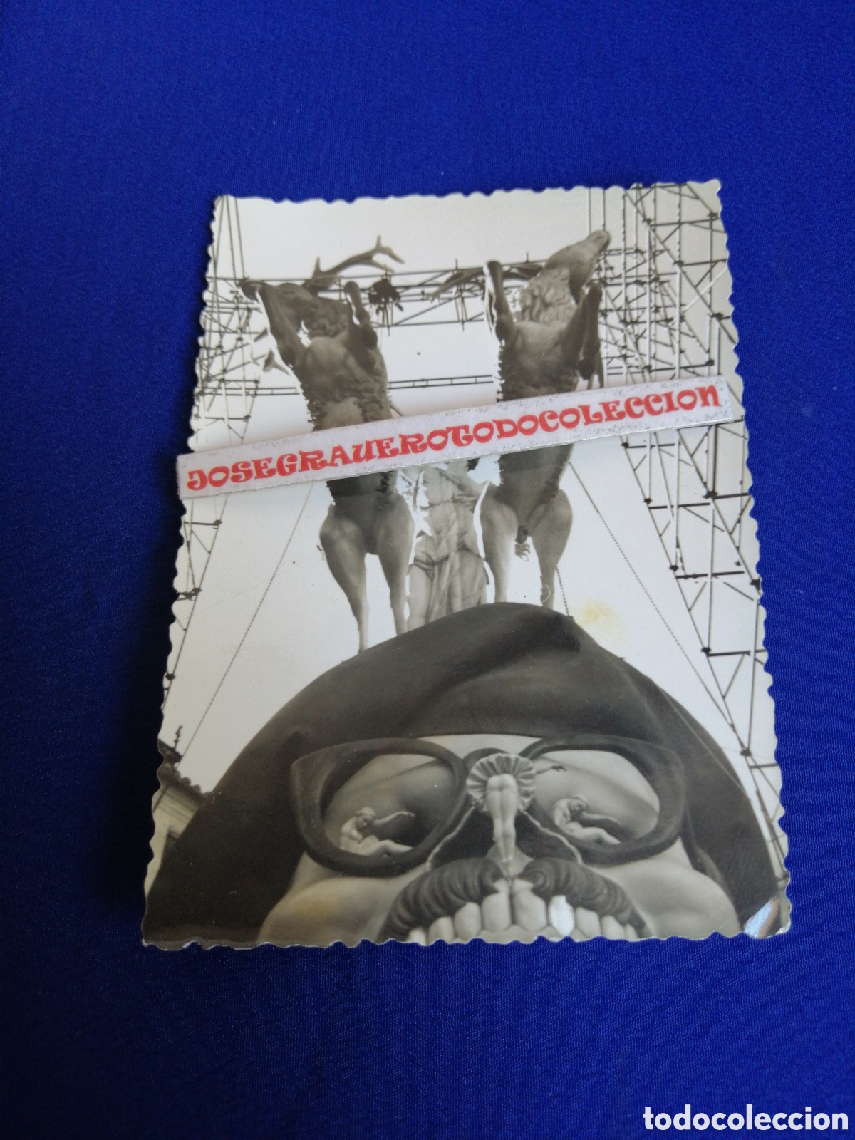 Fotografia antica: FALLA PLAZA DOCTOR COLLADO A&Ntilde;O 1960 ARTISTA SALVADOR DEBON FOTOGRAF&Iacute;A ANTIGUA