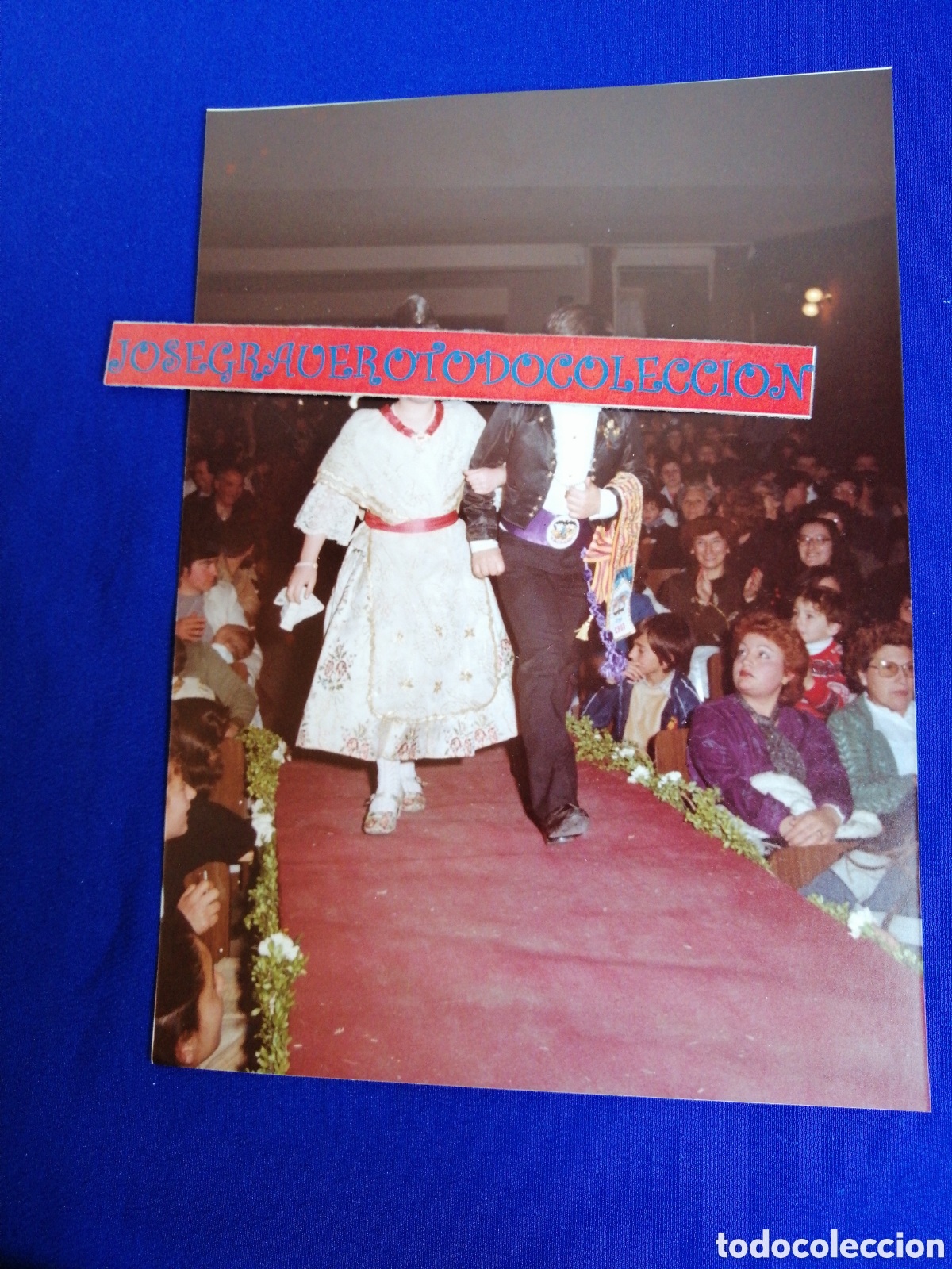 Antique Photography: FALLA LA SALETA (ALDAYA) A&Ntilde;O 1983 PRESETANCION FALLERA FOTOGRAF&Iacute;A ANTIGUA