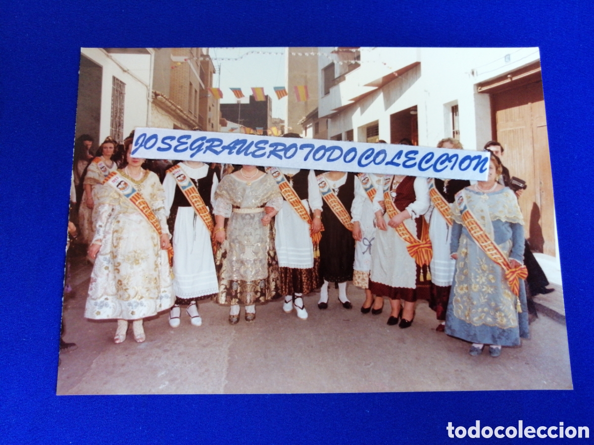 Antique Photography: FALLA LA SALETA (ALDAYA) A&Ntilde;O 1983 CORTE DE HONOR ADULTA FOTOGRAF&Iacute;A ANTIGUA