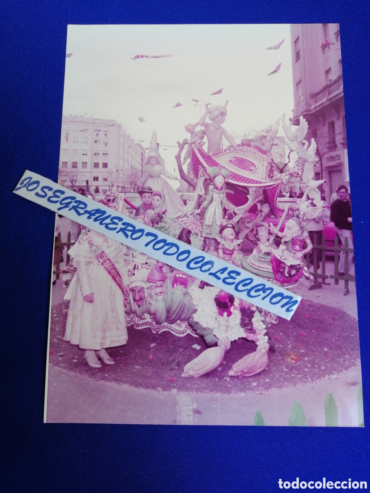 Antique Photography: FALLA ARCHIDUQUE CARLOS-CHIVA A&Ntilde;O 1985 FALLA INFANTIL