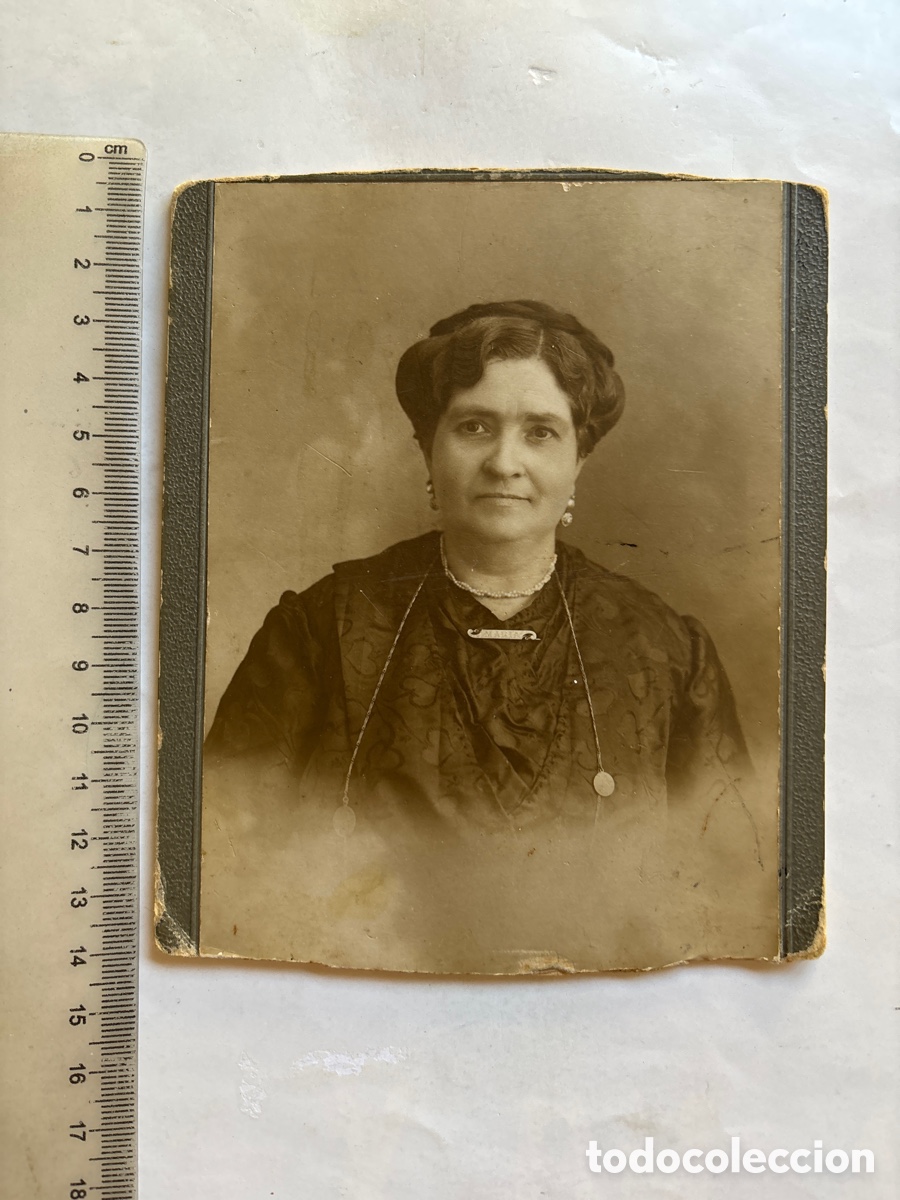 Antique Photography: FOTO ALBUMINA. SE&Ntilde;ORA MUY ELEGANTE CON SUS JOYAS. FOT&Oacute;GRAFO?.