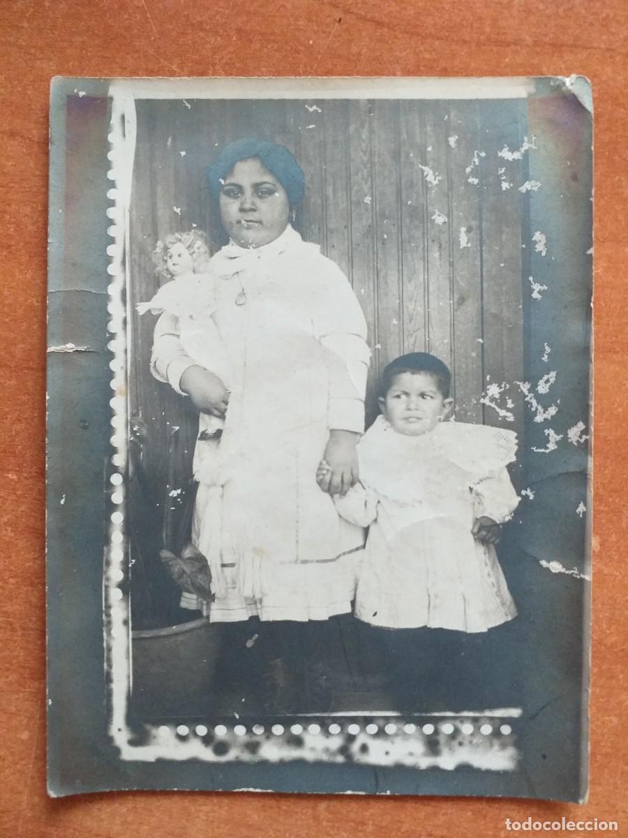 Antique Photography: FOTOGRAF&Iacute;A ANTIGUA . EN NEGRO - NI&Ntilde;OS