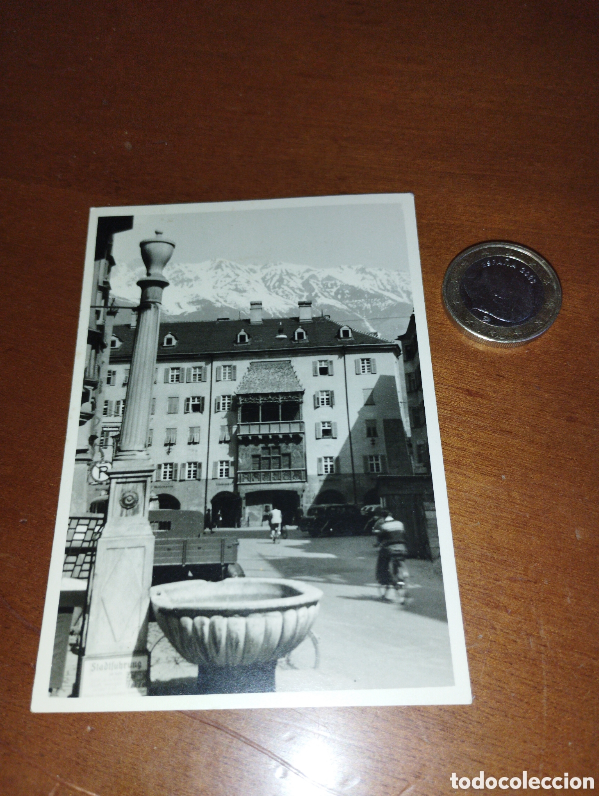 Antique Photography: Fotograf&iacute;a del Tejado de oro Innsbruk, es fotograf&iacute;a, no es postal