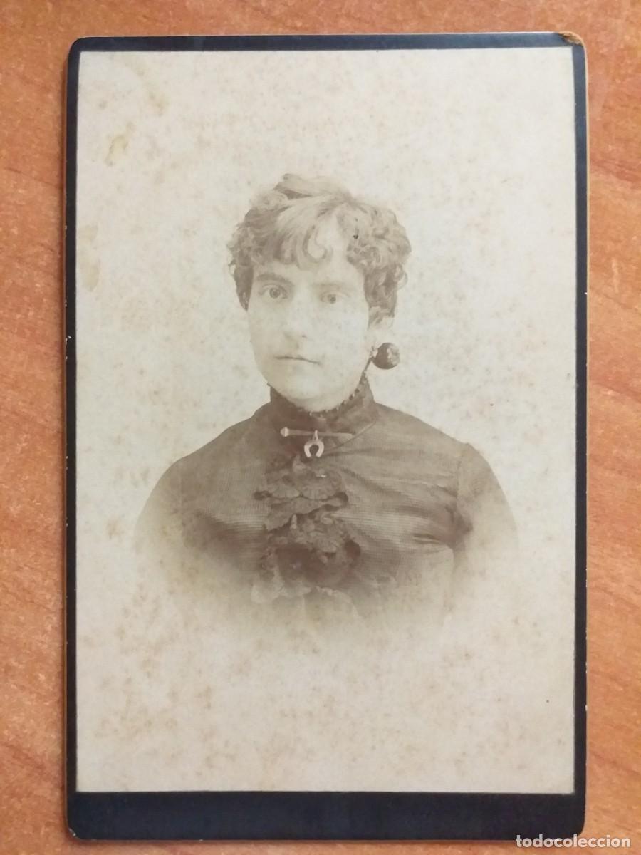 Fotografia antiga: FOTOGRAF&Iacute;A ANTIGUA : DAMA FEMENINA DE &Eacute;POCA