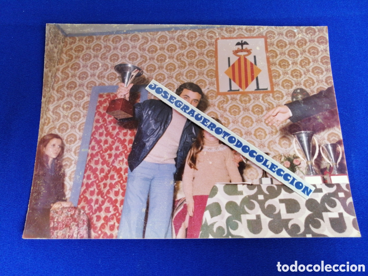 Fotograf&iacute;a antigua: FALLA LA SALETA (ALDAYA) A&Ntilde;O 1978 FOTOGRAF&Iacute;A ANTIGUA