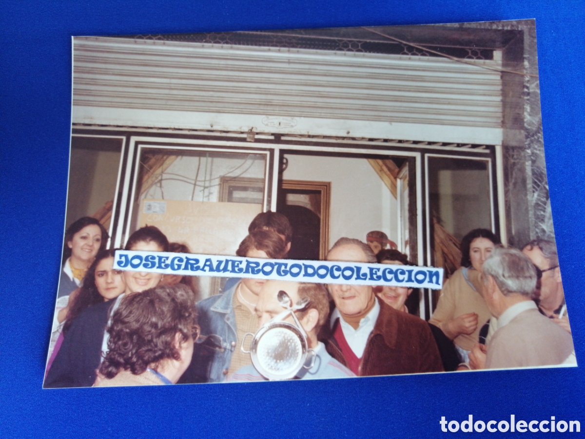 Fotograf&iacute;a antigua: FALLA LA SALETA (ALDAYA) A&Ntilde;O 1978 FOTOGRAF&Iacute;A ANTIGUA