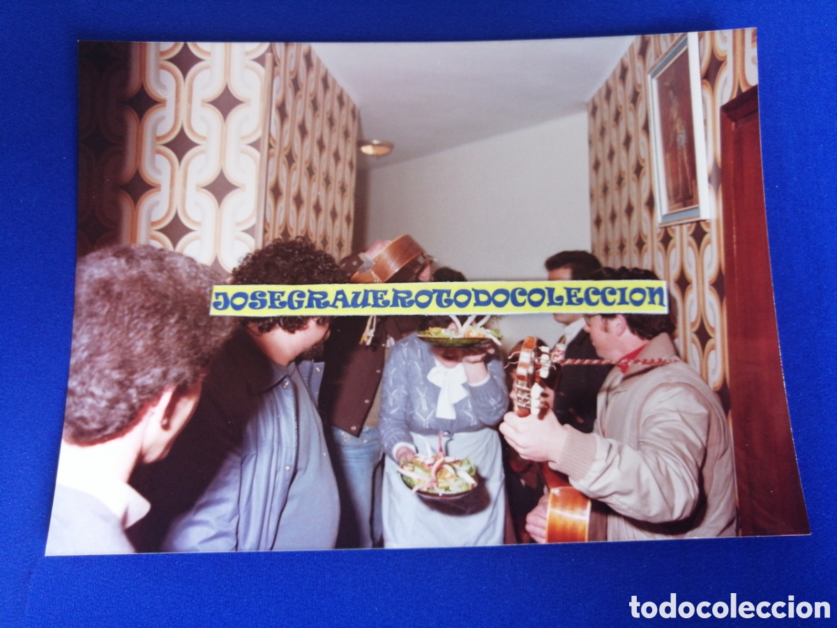 Fotograf&iacute;a antigua: FALLA LA SALETA (ALDAYA) A&Ntilde;O 1978 FOTOGRAF&Iacute;A ANTIGUA