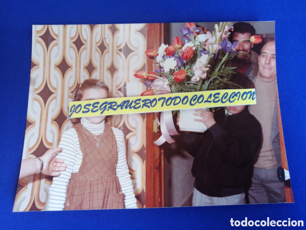 Fotograf&iacute;a antigua: FALLA LA SALETA (ALDAYA) A&Ntilde;O 1978 FOTOGRAF&Iacute;A ANTIGUA