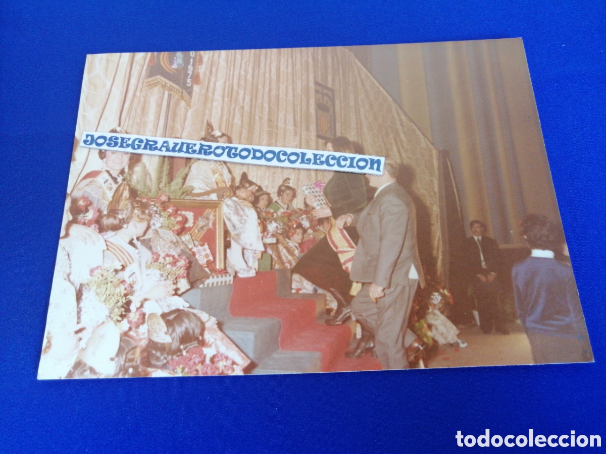 Fotograf&iacute;a antigua: FALLA LA SALETA (ALDAYA) A&Ntilde;O 1975 PRESENTACI&Oacute;N FOTOGRAF&Iacute;A