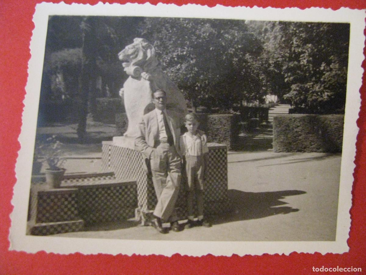 Fotografia antica: FOTO DE SEVILLA. 8,5X6,5 CM. A&Ntilde;OS 50.