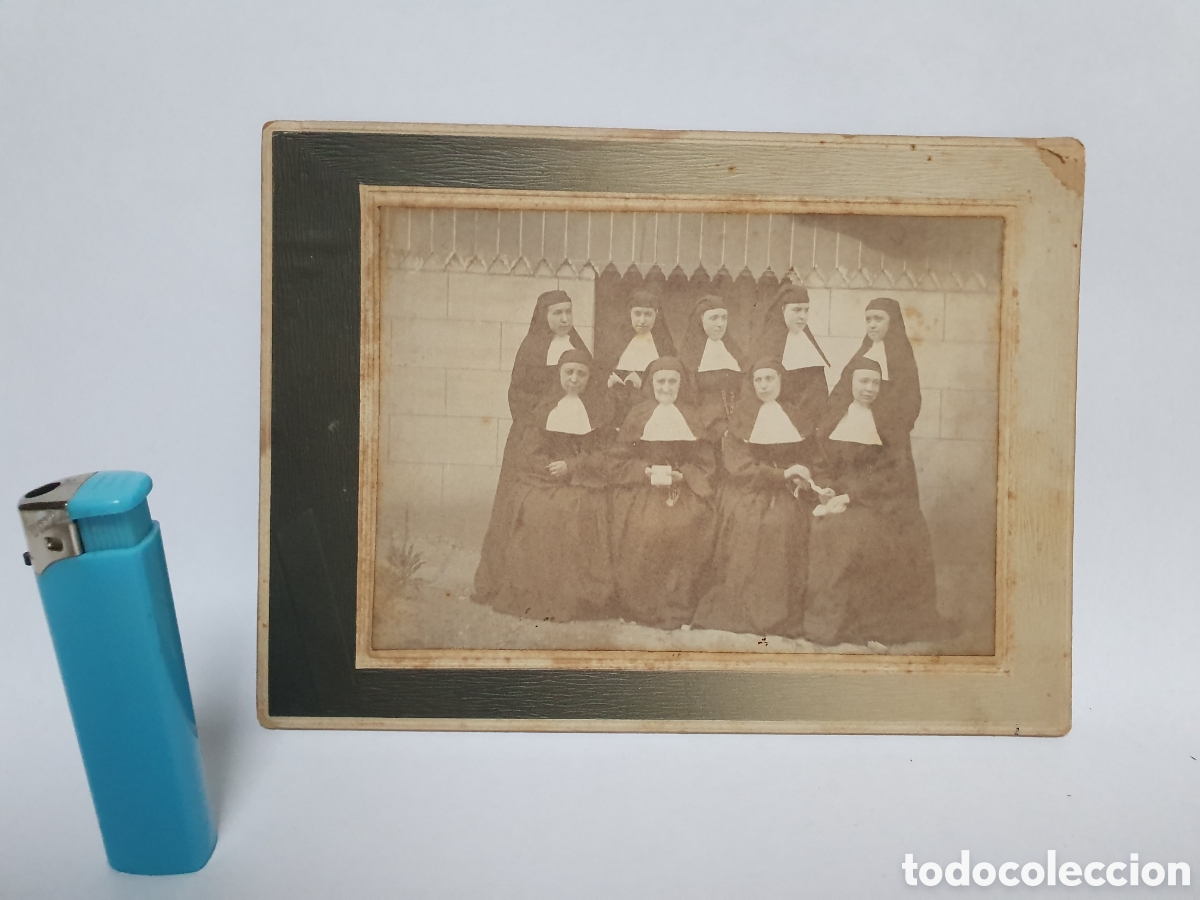 Fotografia antiga: FOTOGRAFIA DE MONJAS. CLAUSURA. ANTIGUA FOTOGRAFIA. SIGLO XX. ALBUMINA?