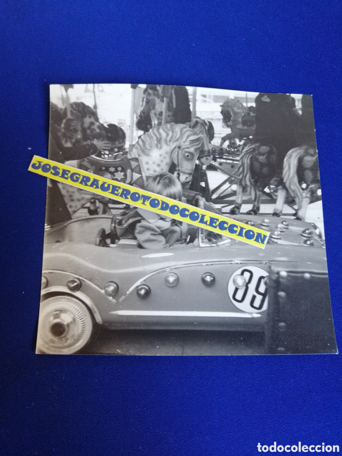 Fotografia antica: FERIA PARQUE DE ATRACCIONES FOTOGRAF&Iacute;A ANTIGUA