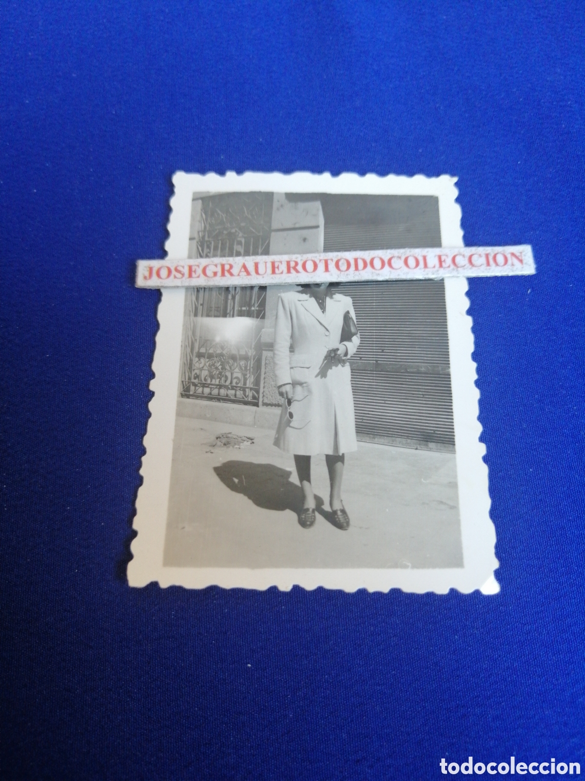 Fotografia antica: MODELO POSANDO A&Ntilde;O 1943 FOTOGRAF&Iacute;A ANTIGUA