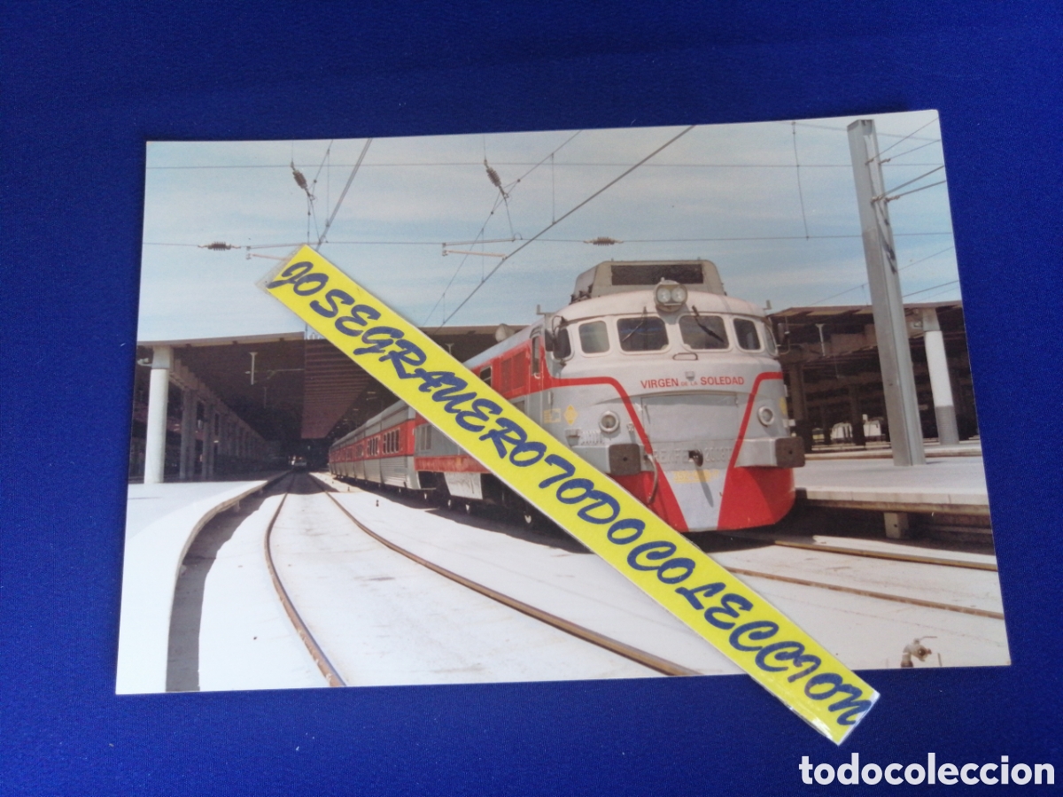Fotografia antica: LOCOMOTORA TREN 352008 LISBOA- ATOCHA A&Ntilde;O 1995 FOTOGRAF&Iacute;A