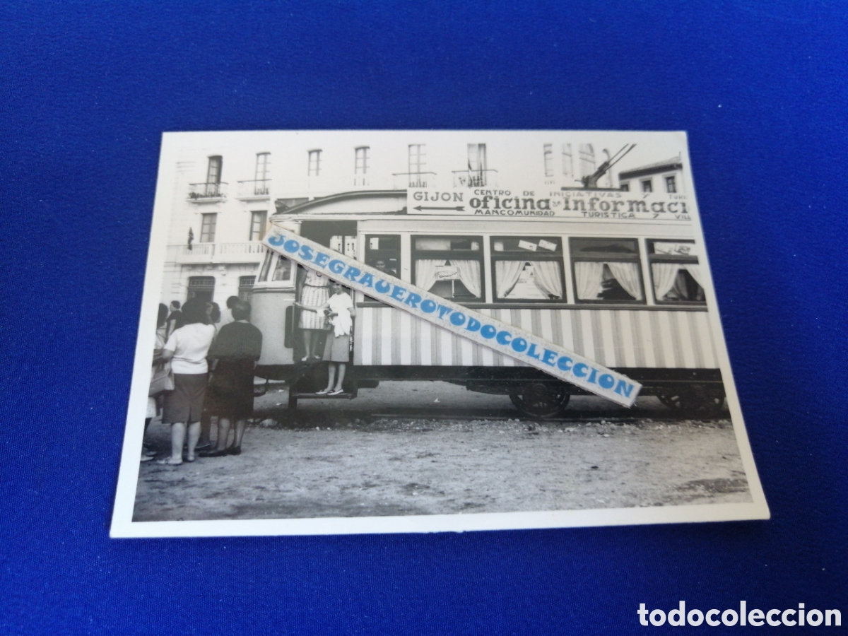 Antique Photography: RIBASELLA (ASTURIAS) TRANVIA A&Ntilde;O 1964 MANCOMUNIDAD TUR&Iacute;STICA FOTOGRAF&Iacute;A ANTIGUA